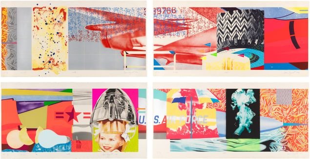 Pop Artist James Rosenquist’s Vibrant Prints Hit the Auction Block