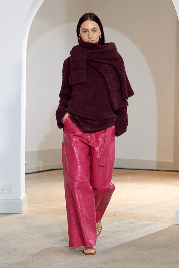 Runway Shows Copenhagen Fashion Week Fall Winter 2024 TG Botanical aeron Paolina Russo menswear womenswear emerging designers
