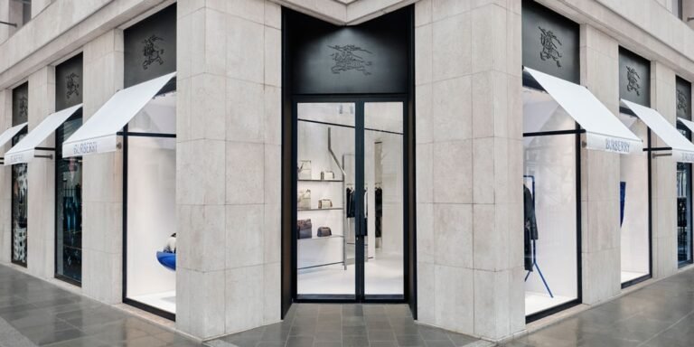 Burberry Opens New Store in Paris