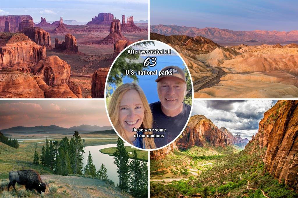 Seattle couple who traveled to all 63 US national parks names which one is the 'best'