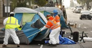 Judge finds L.A. officials doctored records in homeless camp cleanups